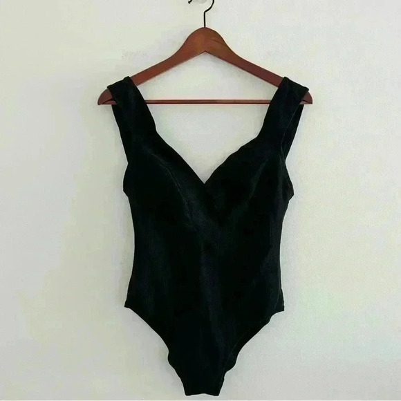 Vintage Gottex One Piece Swimsuit Sz 12 - Picture 1 of 13